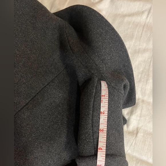 Zara TRF Trafaluc Wool Blend Women’s Outerwear Grey Coat, Size - Small - Picture 14 of 14